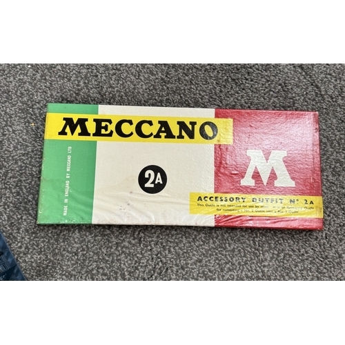 226 - 2 Vintage boxed Meccano including Accessory outfit 2A