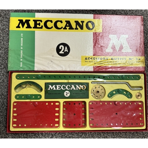 226 - 2 Vintage boxed Meccano including Accessory outfit 2A