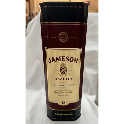 386 - 2 bottles of malt Scotch whiskey & a bottle of Jameson Old Irish whiskey (old Pulteney single malt S... 