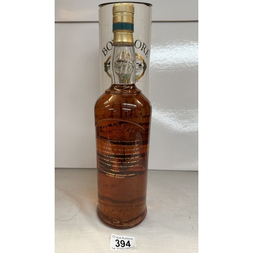 394 - A bottle of Bowmore Islay 12 year old single malt Scotch whiskey COLLECT ONLY