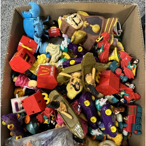 233 - A box of vintage McDonalds toys