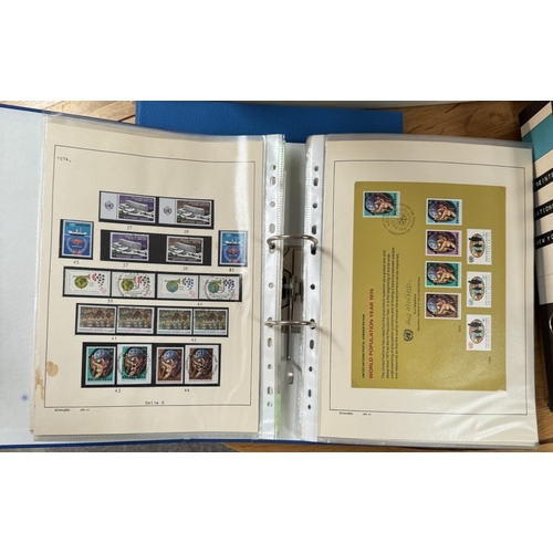 415 - 3 folders full of United Nations stamps