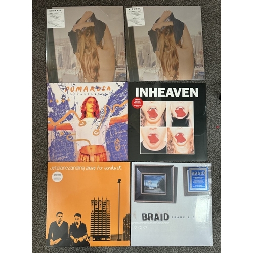 418 - Approximately 20 new & sealed LP records (mainly Indie)