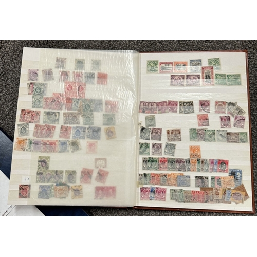 433 - 3 albums of Victoria, Edward & George Commonwealth stamps etc.