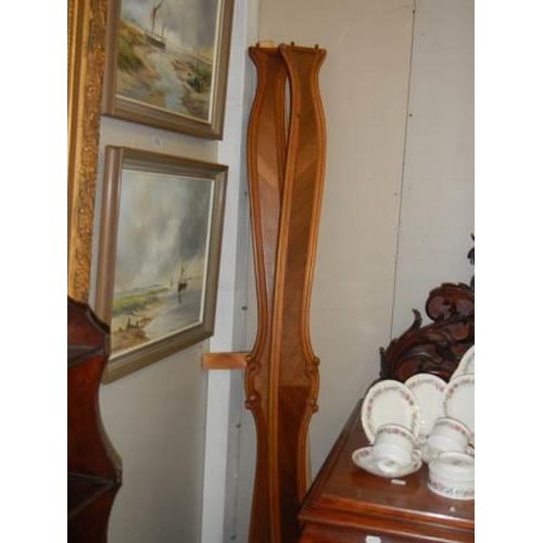 1506 - A good quality French bedstead with side rails in good condition, COLLECT ONLY.