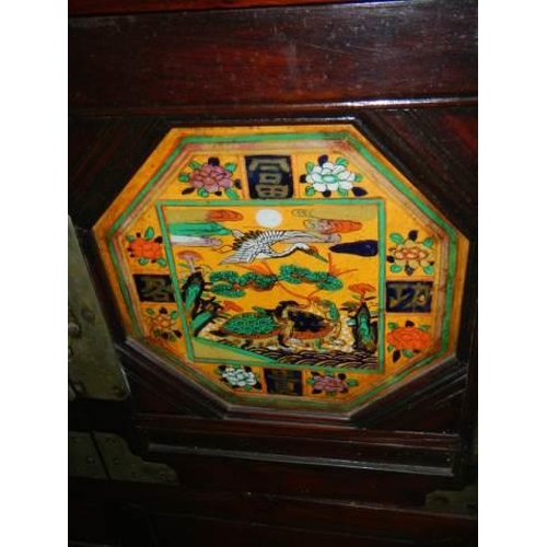 1511 - An early Chinese cabinet. COLLECT ONLY.