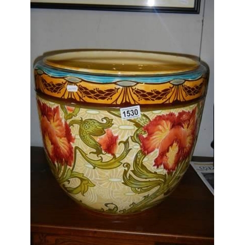 1530 - Minton Secessionist jardiniere. COLLECT ONLY.