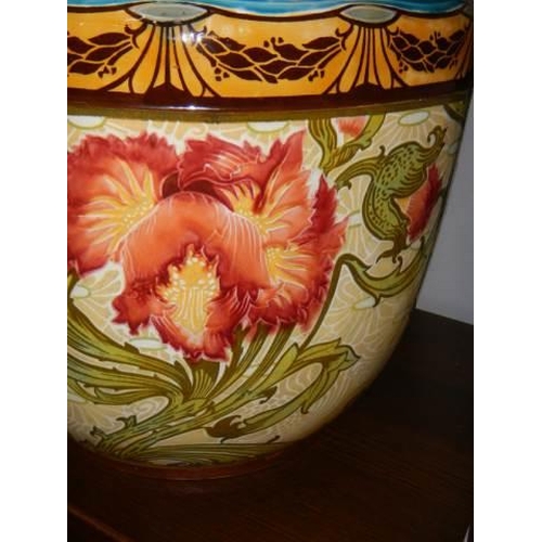 1530 - Minton Secessionist jardiniere. COLLECT ONLY.