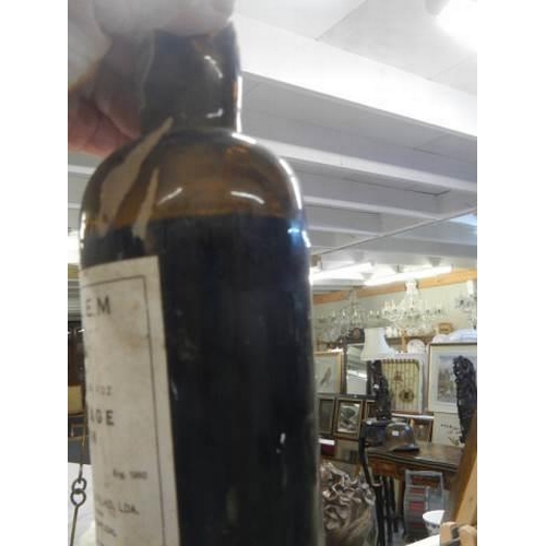 1580 - Two part bottles of vintage wine (both have a lot of seepage). COLLECT ONLY