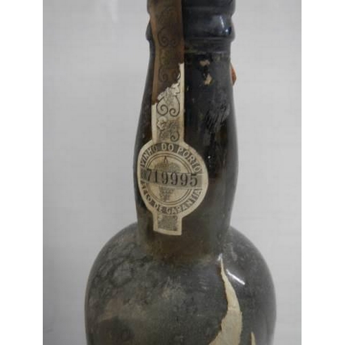 1580 - Two part bottles of vintage wine (both have a lot of seepage). COLLECT ONLY