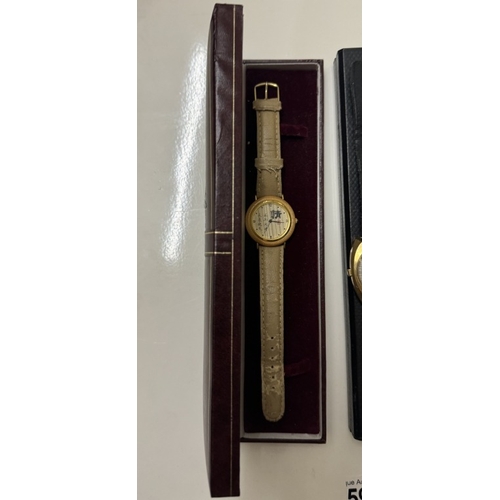 592 - A boxed Accurist watch & 3 others including 1 manufactured by Winner