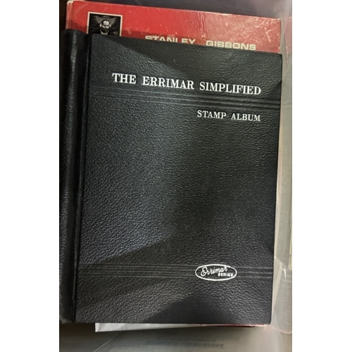 675 - A collection of stamp albums & stamps