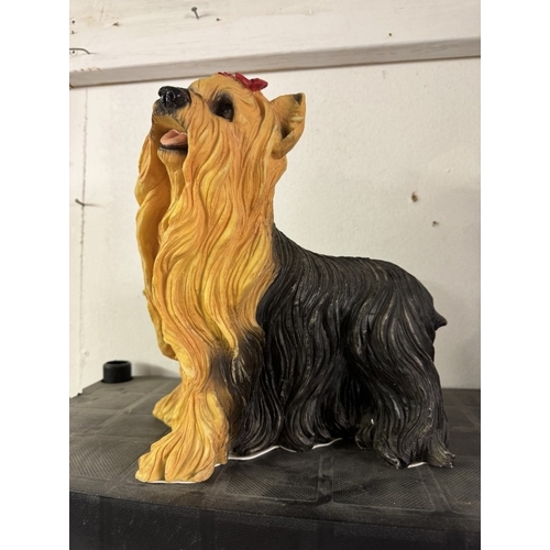 727 - A quantity of Yorkshire terrier figures etc