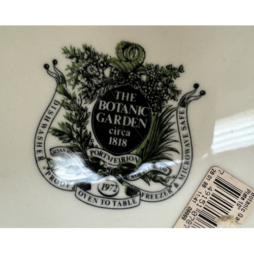 861 - 2 Portmeirion Botanic Garden plates