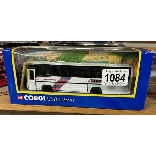 1084 - 5 Corgi Classics including Omnibus, The Connoisseur collection bus & coach models