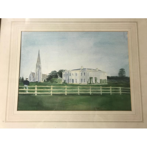 943 - 4 good watercolours, 3 framed & glazed