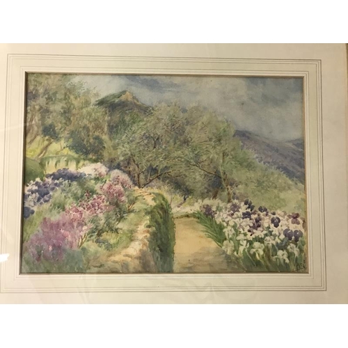 947 - 5 good framed & glazed watercolours