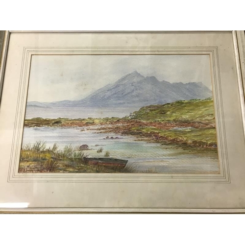 947 - 5 good framed & glazed watercolours