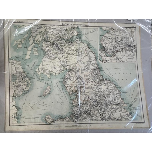 979 - A collection of 20th century maps, some framed & glazed