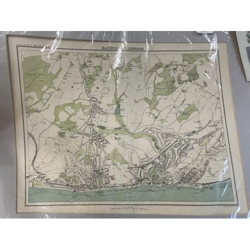 979 - A collection of 20th century maps, some framed & glazed