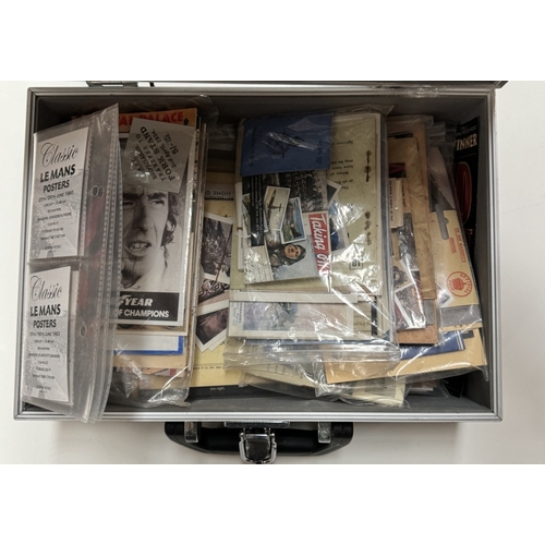 1173 - A case of packs containing replica packs, racing, seaside, blitz, railway etc