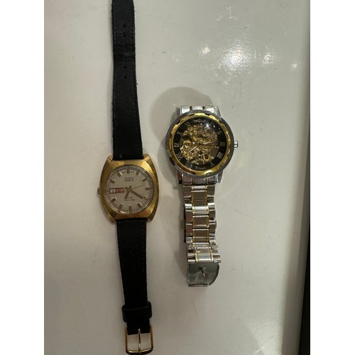 592 - A boxed Accurist watch & 3 others including 1 manufactured by Winner