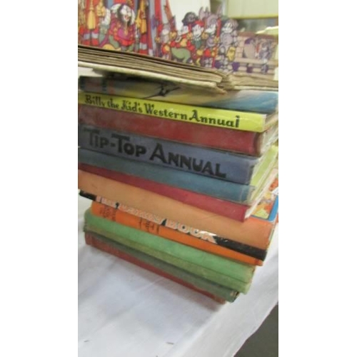 573 - A quantity of children's books and annuals.