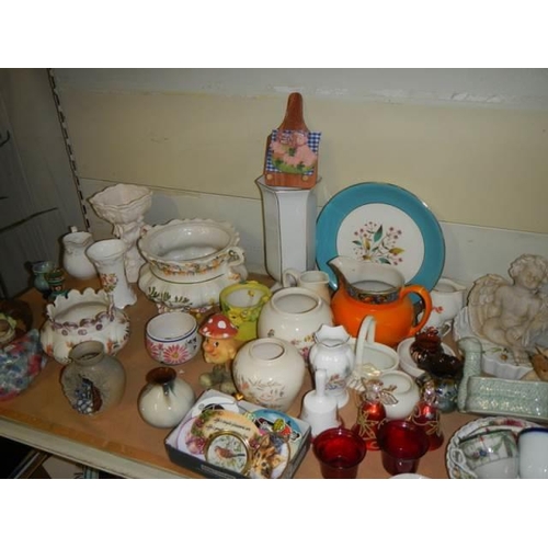 667 - A large lot of assorted ceramics, COLLECT ONLY.