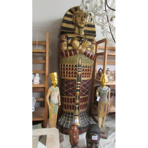 1317 - A King Tut-Ankh-Amun DVD cabinet, COLLECT ONLY.