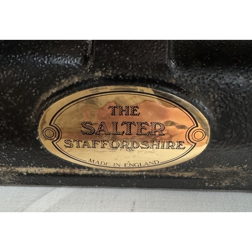 41 - A set of Salter Staffordshire scales with weights