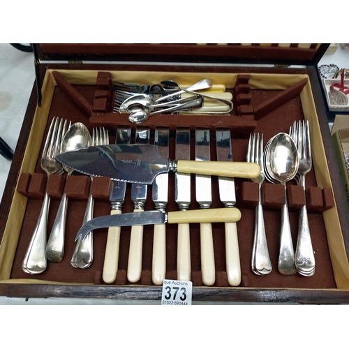 373 - A canteen of cutlery