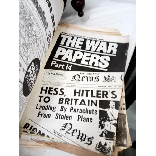 384 - An old selection of newspapers