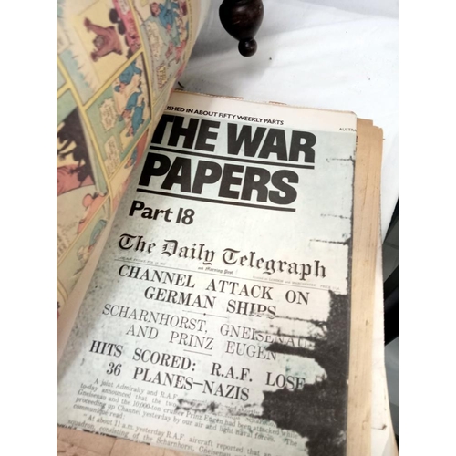 384 - An old selection of newspapers