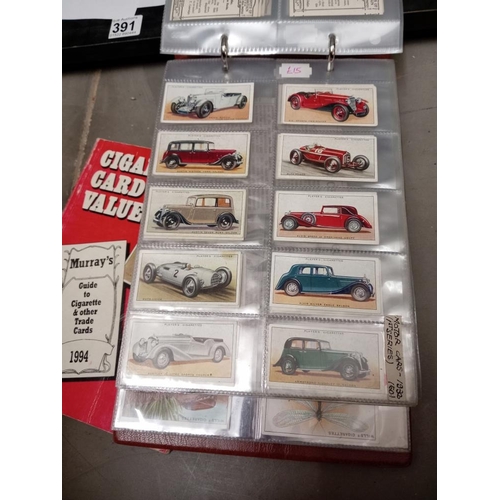 391 - An album full of cigarette cards