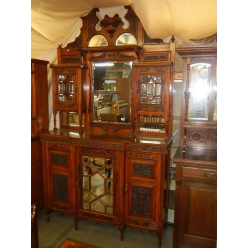 1479 - A superb quality Victorian mahogany sideboard, COLLECT ONLY.