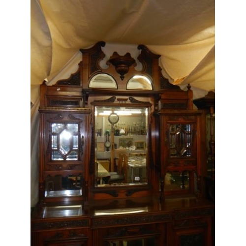 1479 - A superb quality Victorian mahogany sideboard, COLLECT ONLY.