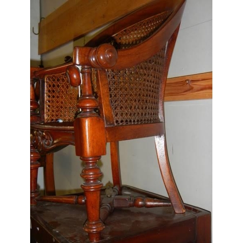 1500 - A 19th century child's high chair, COLLECT ONLY.