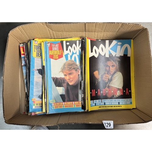 729 - A quantity of Look-in magazines