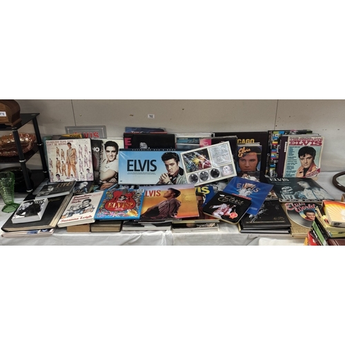 783 - A quantity of Elvis books including some early ones