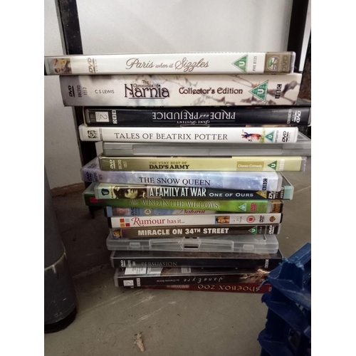 433 - A quantity of DVD's including The Chronicles of Narnia collection etc.