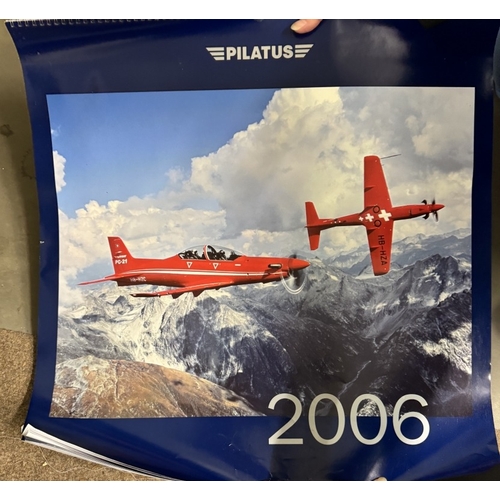 450 - A quantity of Red Arrows calendars 2006, 2007 & 2008 etc.