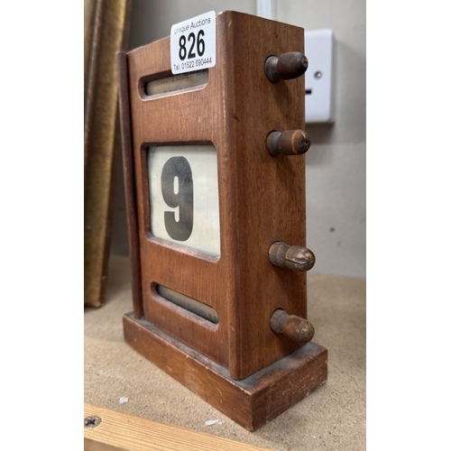 826 - An Edwardian perpetual calendar