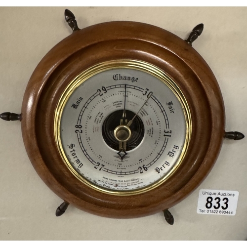 833 - 2 Barometers