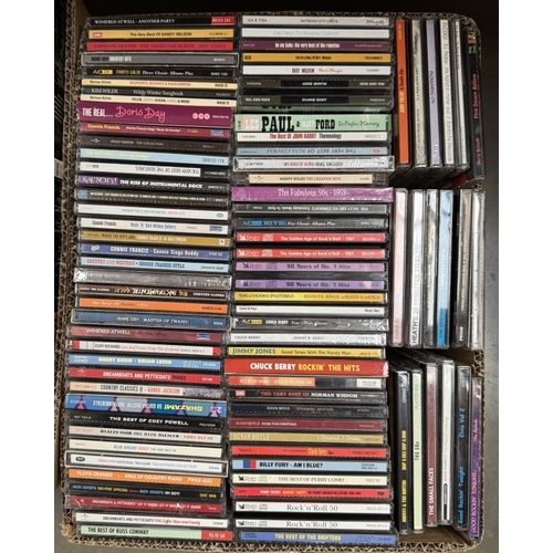 866 - 3 Boxes of CDs including Country etc