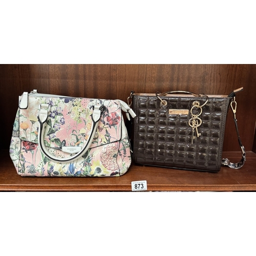 873 - 2 Lovely ladies bags by Fiorelli & River Island in as new condition