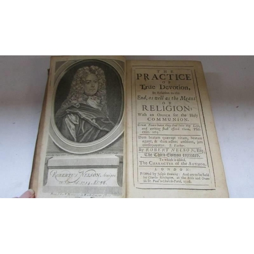 1202 - Nelson, Robert, The Practice of True Devotion In Relation to the End, as well as the Means of Religi... 