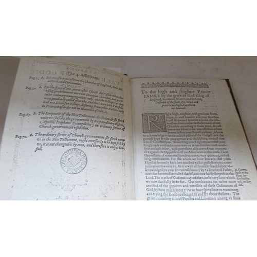 1215 - Jacob, Henry, Reasons Taken Out of God's Word and the best Humane Testimonies. 1604. Rare volume, fi... 