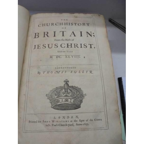 1230 - Fuller, Thomas, The Church History of Britain from the Birth of Jesus Christ until the year 1648. 16... 