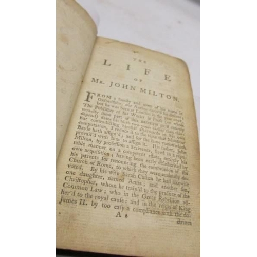 1238 - Milton, John, Milton's Paradise Lost, 1753.