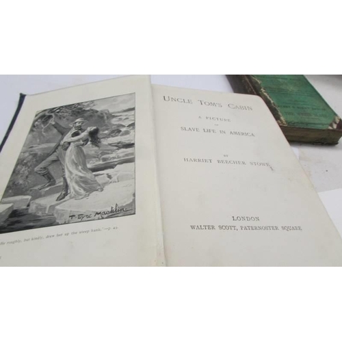 1254 - Beecher Stow, Harriet, Uncle Toms Cabin 1852 Edition and a later version.